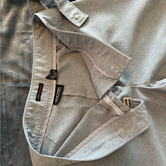 New York & Company Light Gray Dress Pants Slacks Trousers Size 10 - Picture 5 of 6